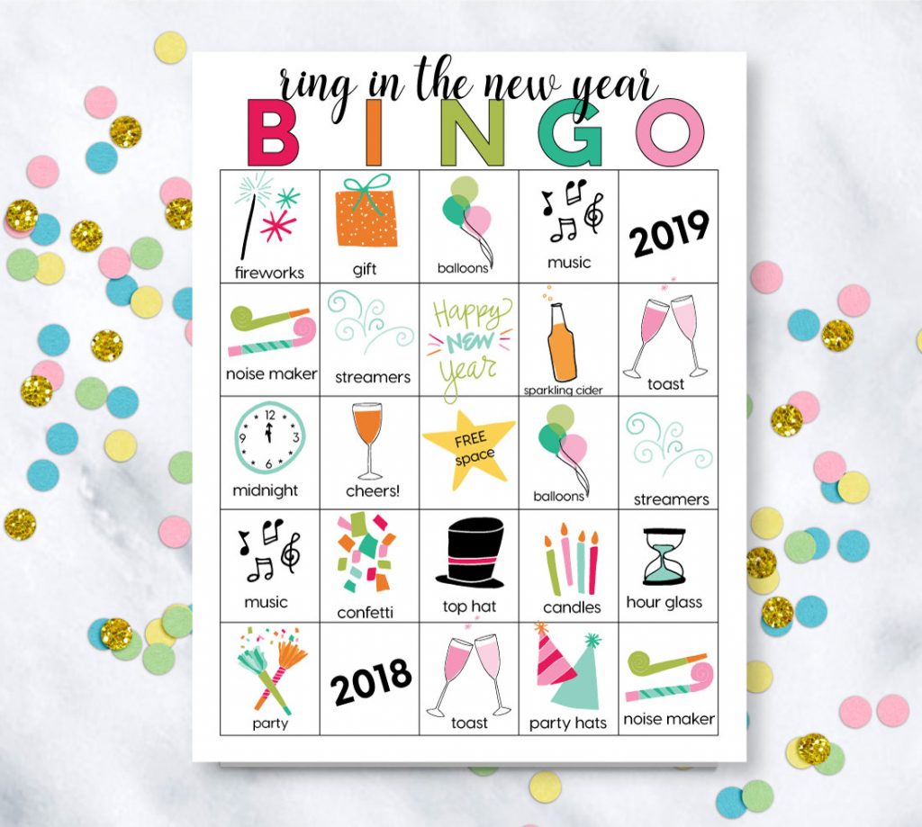 new year's eve printables | all things thrifty